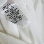 TCEC  White Twirl Around Tier Mini Dress Halter Sleeveless Bridal Shower Spring S Photo 5