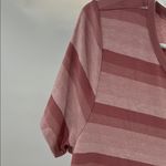 LuLaRoe Carly Pink Midi pink striped t-shirt Dress short sleeve casual comfort Photo 7