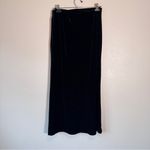 Vintage 90s Black Velvet Pencil Maxi Skirt Womens M Fall Witchy Whimsigoth Size M Photo 5