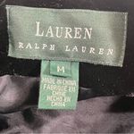 Ralph Lauren  Quilted Black Velvet Silk Blend Jacket Photo 7