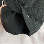 Adidas  Charcoal Grey Heathered Cropped Logo Hoodie Photo 10