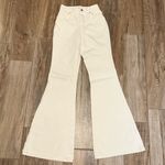 PacSun  White Mom Rise Flare Jeans Photo 0