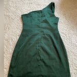 Lulus Green One Shoulder Mini Dress Photo 4