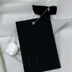 NBD x Revolve Como La Flor Suit Blazer Mini Dress White Size Medium Women's Photo 12