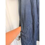 Max Mara S  2022/2023 Denim Shirt Dress Embroidered Beaded‎ US 10 Photo 3