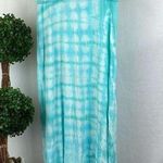 Billabong Blue & White Tie Dye Print Long Full Length Maxi Skirt S Photo 0