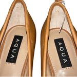 AQUA  Leather Tan Flats/Shoes(Size 8.5M) Photo 4