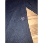 Fox Racing Pullover Womans L large Black Sheer‎ Long Sleeve Tight V Neck Photo 4