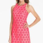 Lilly Pulitzer Pearl Dress In Fiesta Pink With Scalloped Hem Size 2 Photo 0