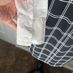 Venus Women's Black White One Piece Button Down Back Zip Twofer Dress Sz 6 Photo 4