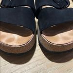 Birkenstock Papillio Almina Nubuck Wedge Leather Sandal, Black, Size 7/7.5,NWOT Photo 10