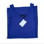 Olivaceous  Long Fitted Navy Women’s Tank Top SZ M Photo 2