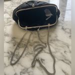 J.Crew NWOT  Satin rhinestone clutch missing 5 rhinestones Photo 5