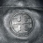 Tory Burch Black Pebbled Leather Marion Bookbag Satchel Crossbody $695+ MSRP! π Photo 5