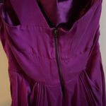 Bebe - One Shoulder Purple Mini Dress Photo 3