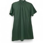 Wyatt Wylde New Parker Dress Reversible Tie Neck Size XL Hunter Green Cotton. Photo 5