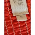 Muy Muy Womens Orange Ruched Drawstring Side Bodycon Dress / Small Photo 7