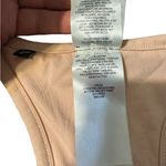 Gymshark  Small Light Pink Sport Bra Front‎ Zip Pocket Detail CP Photo 3