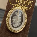 Park Lane Vintage Jewels Rose Flower Intaglio & Mini Victorian Cameo Stick Pins Photo 6