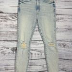 Mother The Stunner Zip Ankle Step Fray Jeans Photo 1