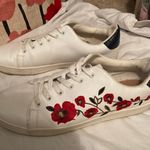 A New Day White Leather Sneakers Photo 0