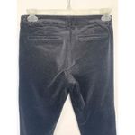 Old Navy  Pixie Mid Rise Black Velvet Pant Photo 3