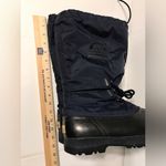 Sorel Snowlion II NL1070-429 Navy winter insulated snow boots women size 7 Photo 10