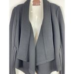 Theory Women's Daisy B Comfort Wool Blend Jacket Black Size P (XS) Tie Waist Photo 5