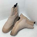 ZARA  Cream Monochrome‎ Rubberised - Women’s Ankle Boots size 37 Photo 3
