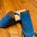 Sam Edelman Yaro Leather Chunky Block Ankle strap Sandals pumps High Heels Party Photo 6