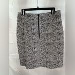 CAbi ‎ Agent Skirt Black Herringbone Womens size 8 Style #4387 Career Preppy Photo 3