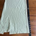 MPC Minkpink Ribbed Knit Pencil Knee Length Skirt Green Photo 4