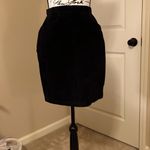 Bagatelle Vintage Suede Black Skirt Size 6 Photo 5