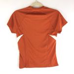 Tyr. Womens Tech Tee Shirt Top Mesh Breathable Crew Neck Burnt Orange S Photo 1