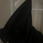 Altar'd State  Fancy Black Romper with bow in the back  Photo 4