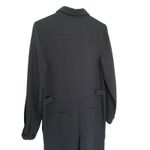 Wilfred Aritzia Utility Broiler Jumpsuit Gray Button Pockets Crepe Size Medium Photo 8