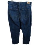 American Eagle  Dark Wash Curvy Mom Jean 16 Long Women’s Blue 4627 Photo 2