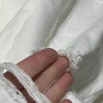 Wild Fable New  White Jeans Highest Waist Straight Size 10 Distressed Photo 6