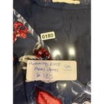 Hummingbird  Boho Floral Maxi Dress/Tiers, Crotchet, Lined, Sleeveless/Cottage Sm Photo 3