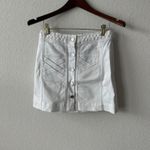 Veronica Beard  Aron Braided Denim Miniskirt Color: White  Photo 5