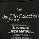 Junji Ito Anime Black T-Shirt Size Medium Photo 3