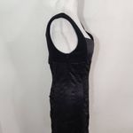 West End Black Bodycon Cocktail Dress NWT Size Small Black Fitted Party Dress Photo 3