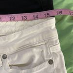 Paige  Women's White Skinny Ankle Peg Stretch Mid Rise Jeans size 30 Photo 2