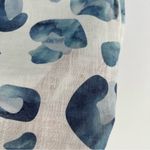 iLinen Lifestyle 100% European‎ Linen Leopard Print Sleeveless Dress Pockets White Size XS Photo 5