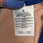 J.Crew  Blue Heritage Scoopneck Bikini Top Size Small‎ BX611 Hook Back Lined New Photo 4