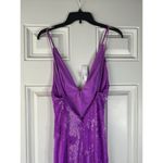 NBD X BY  NEW sequined Chiquitita Gown In maxi Lavender Size Small Revolve Photo 4