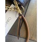 Calvin Klein  Womens Small Leather Shoulder Purse CK Neutral Combo New Photo 8