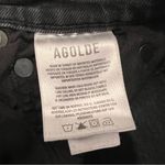 AGOLDE Riley High Rise Cropped Women's Dark Gray Ankle Jeans Photo 3