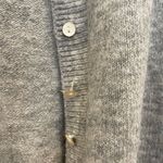 CeCe  Gray Button-Down Ruffle Hem Top Photo 3