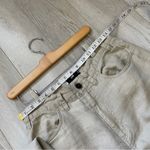 Hare Linen Pants straight leg womens Beige (medium) minimalist casual breathable Photo 6